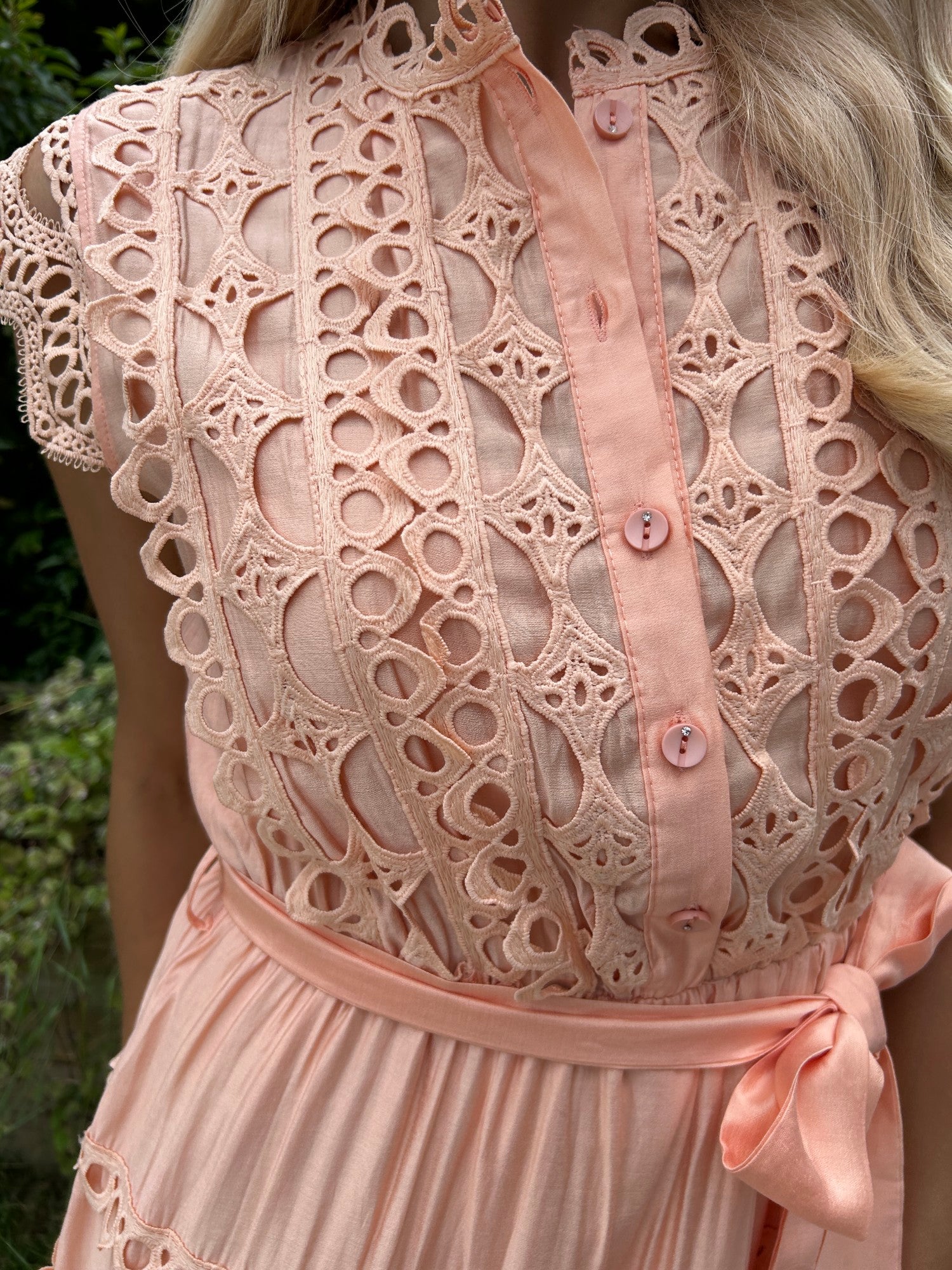 Elsa Dress Apricot - Image 5