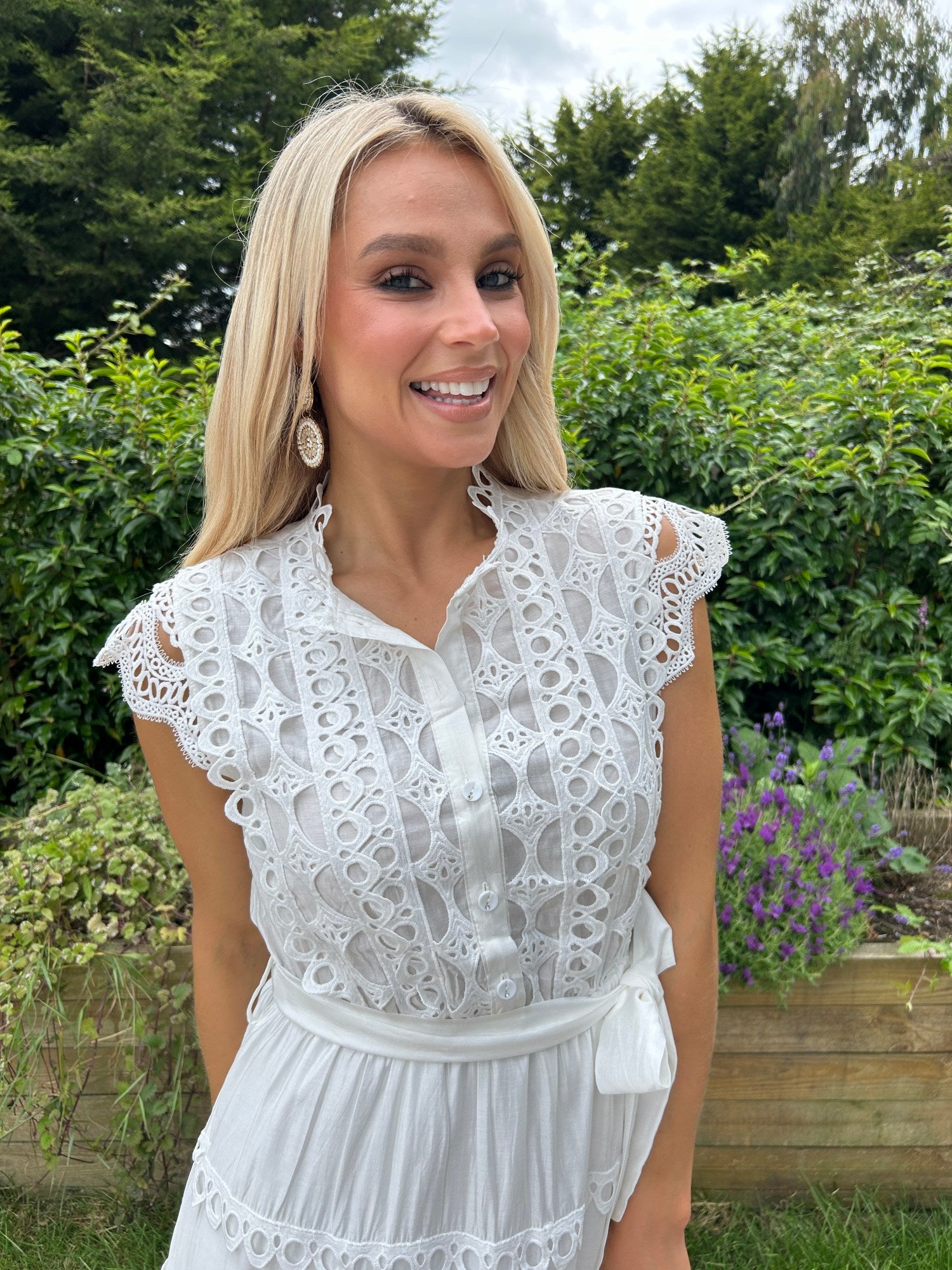 Elsa Dress White - Image 5