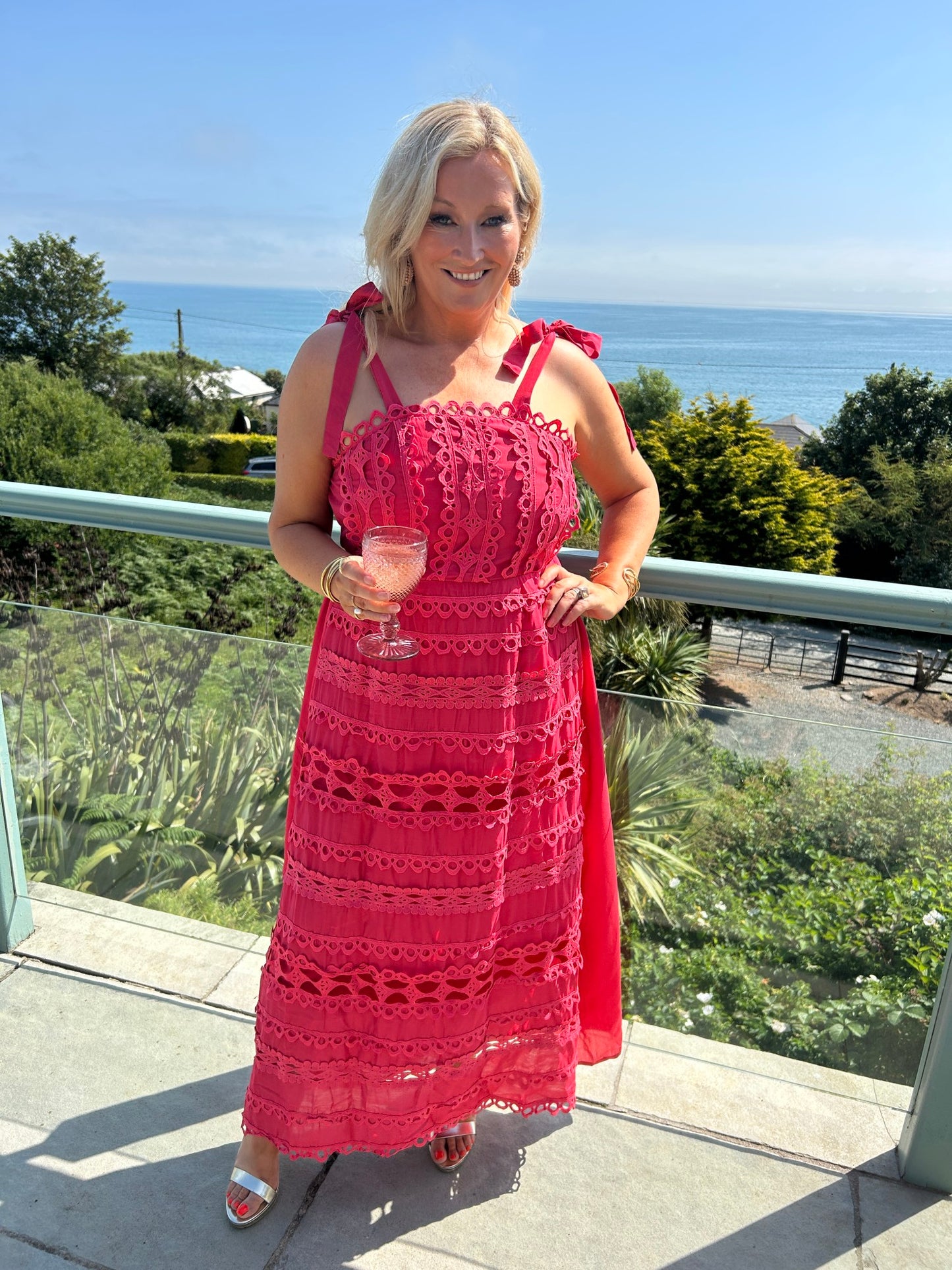 Antonia  Red Dress - Image 3