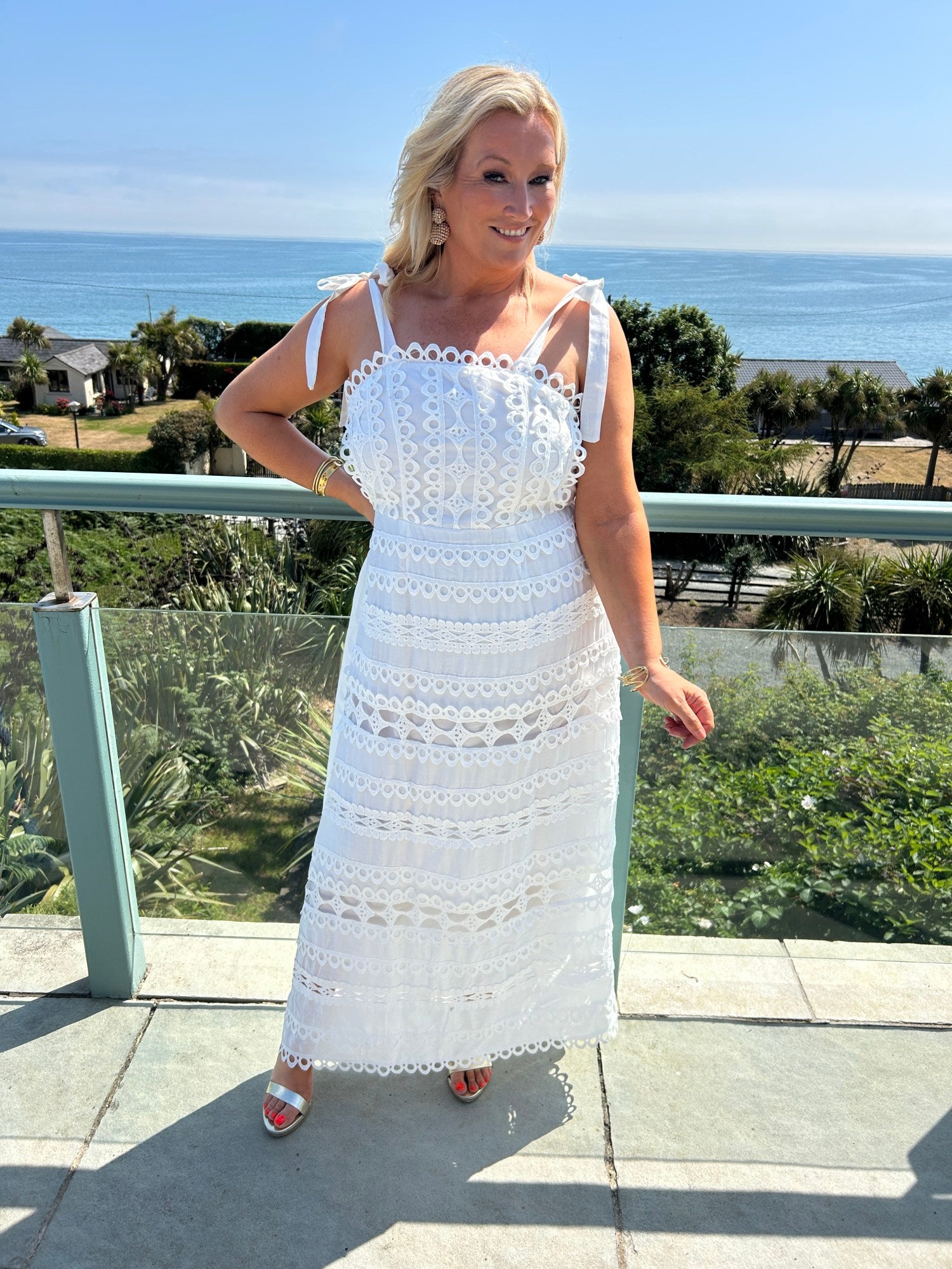 Antonia Dress White - Image 7
