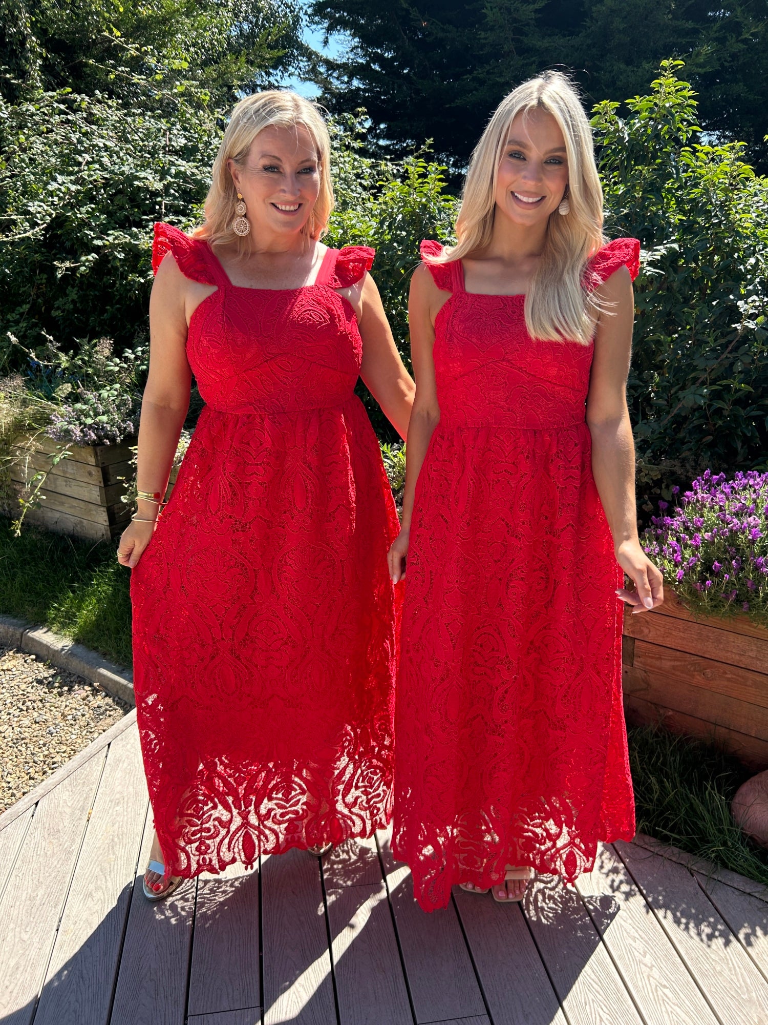 Reese Dress Red - Image 6