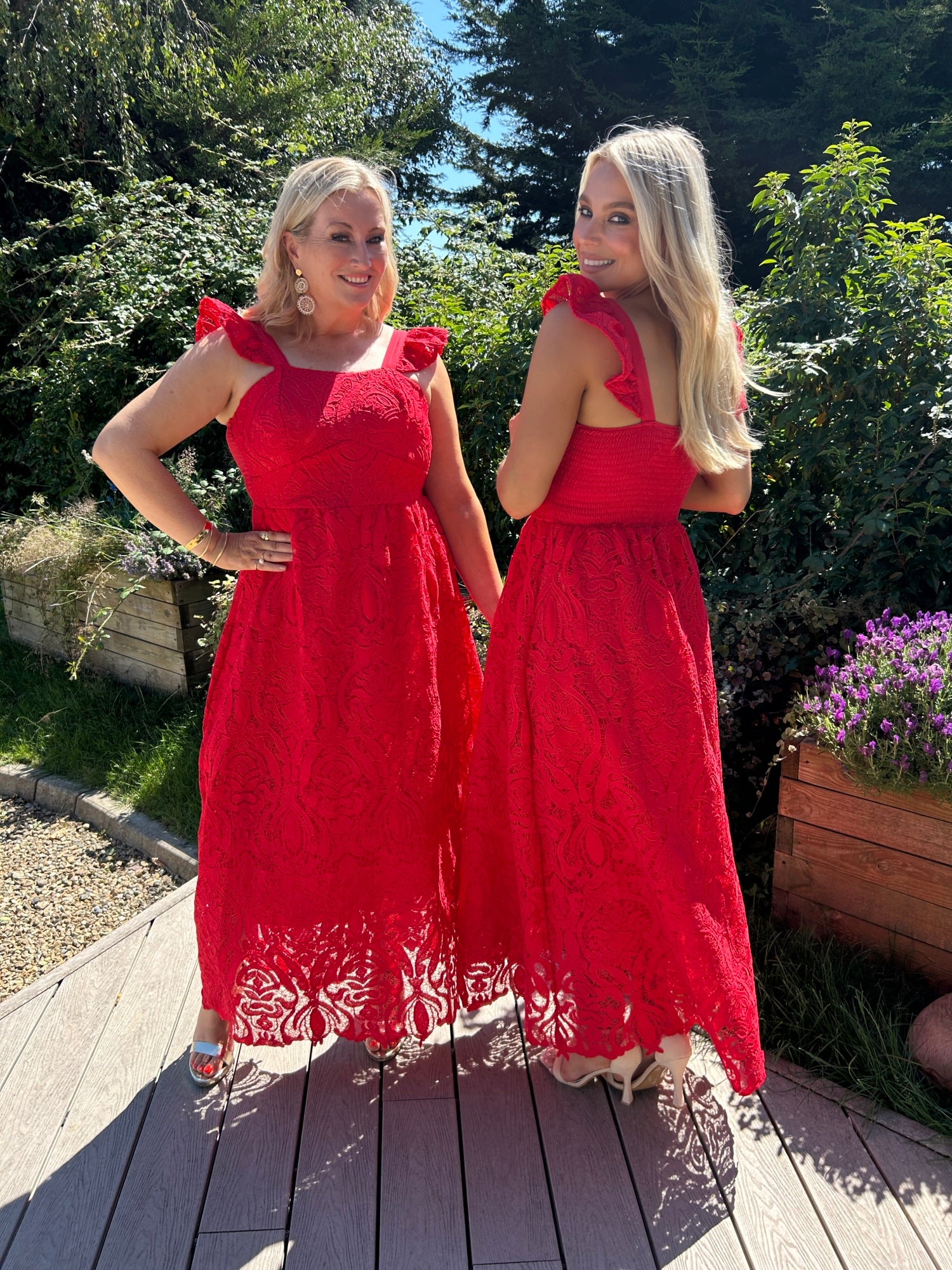 Reese Dress Red - Image 1