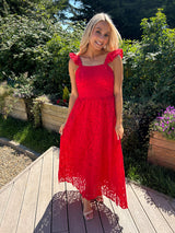 Reese Dress Red - Image unknown