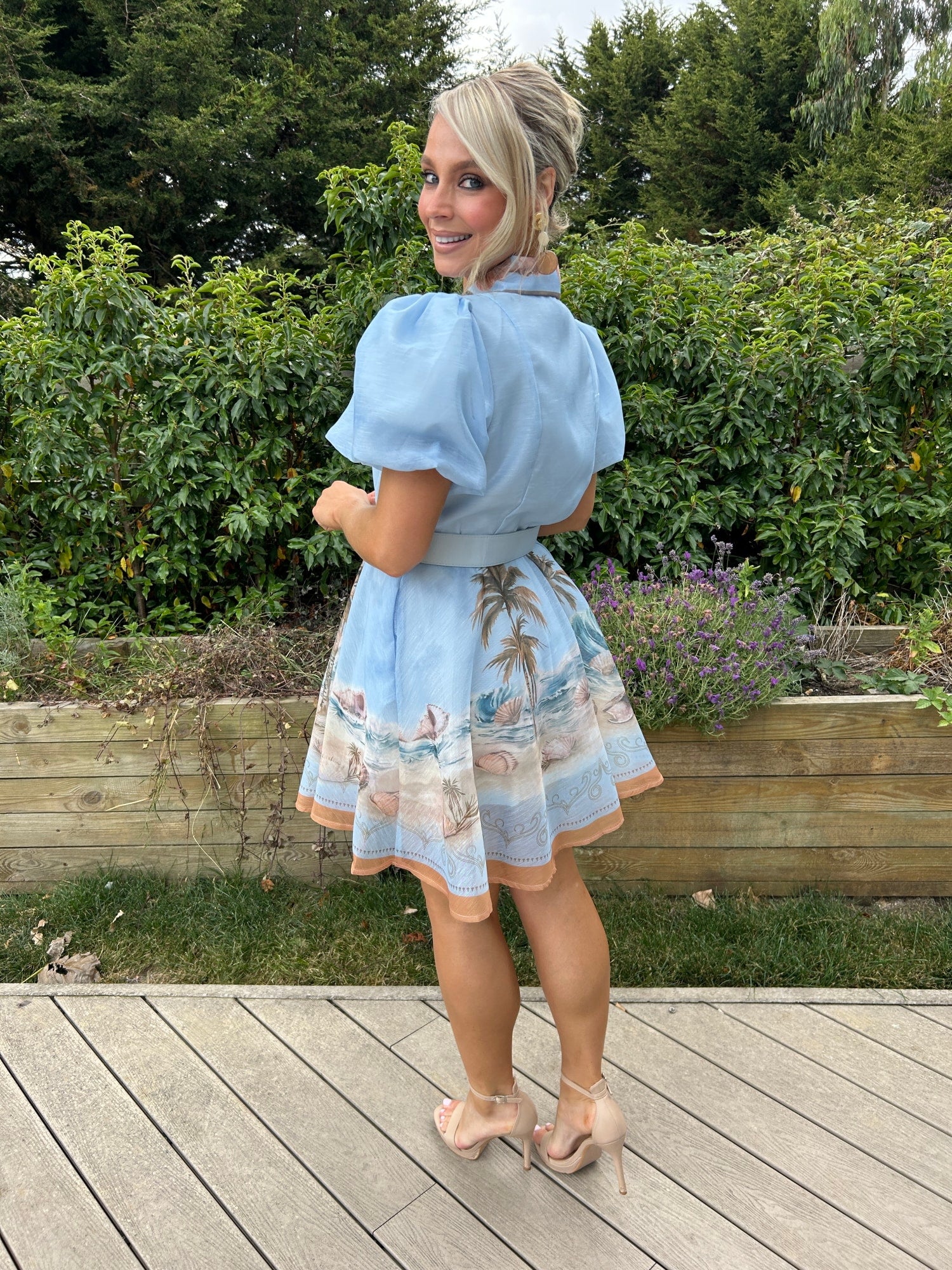 Saffia Dress Blue