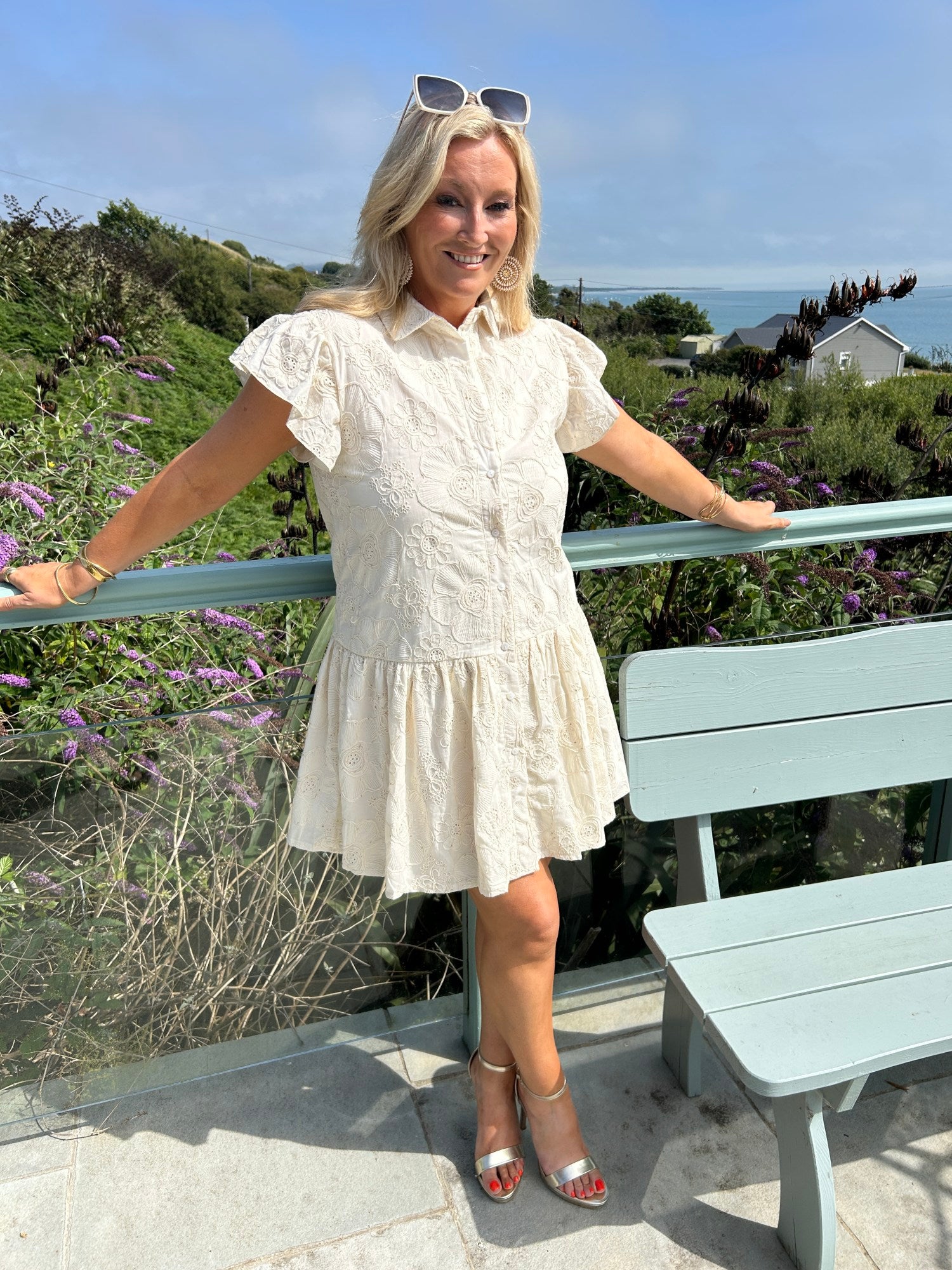  Hollie Cream Dress