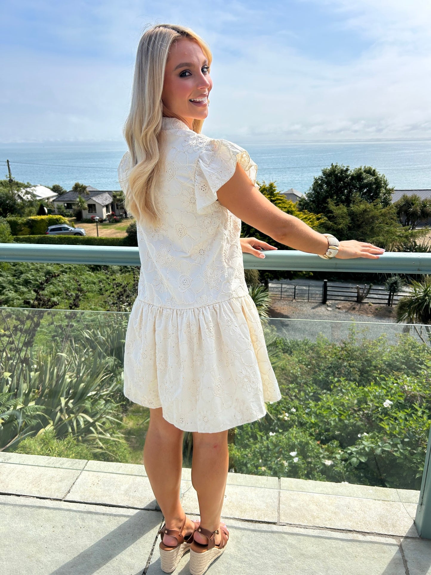  Hollie Cream Dress