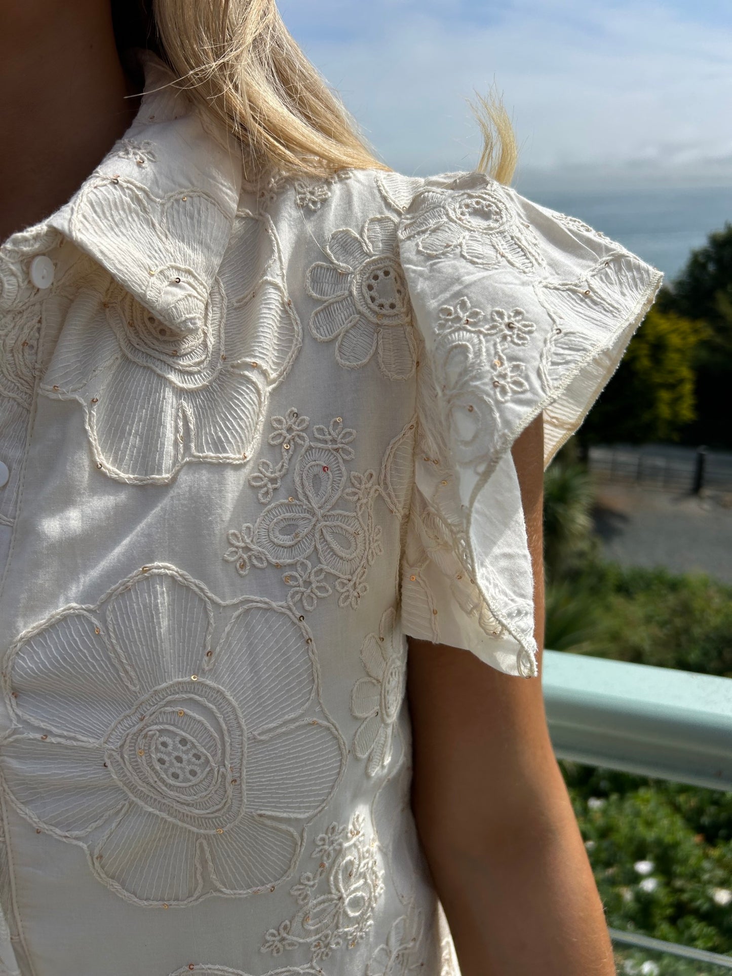  Hollie Cream Dress