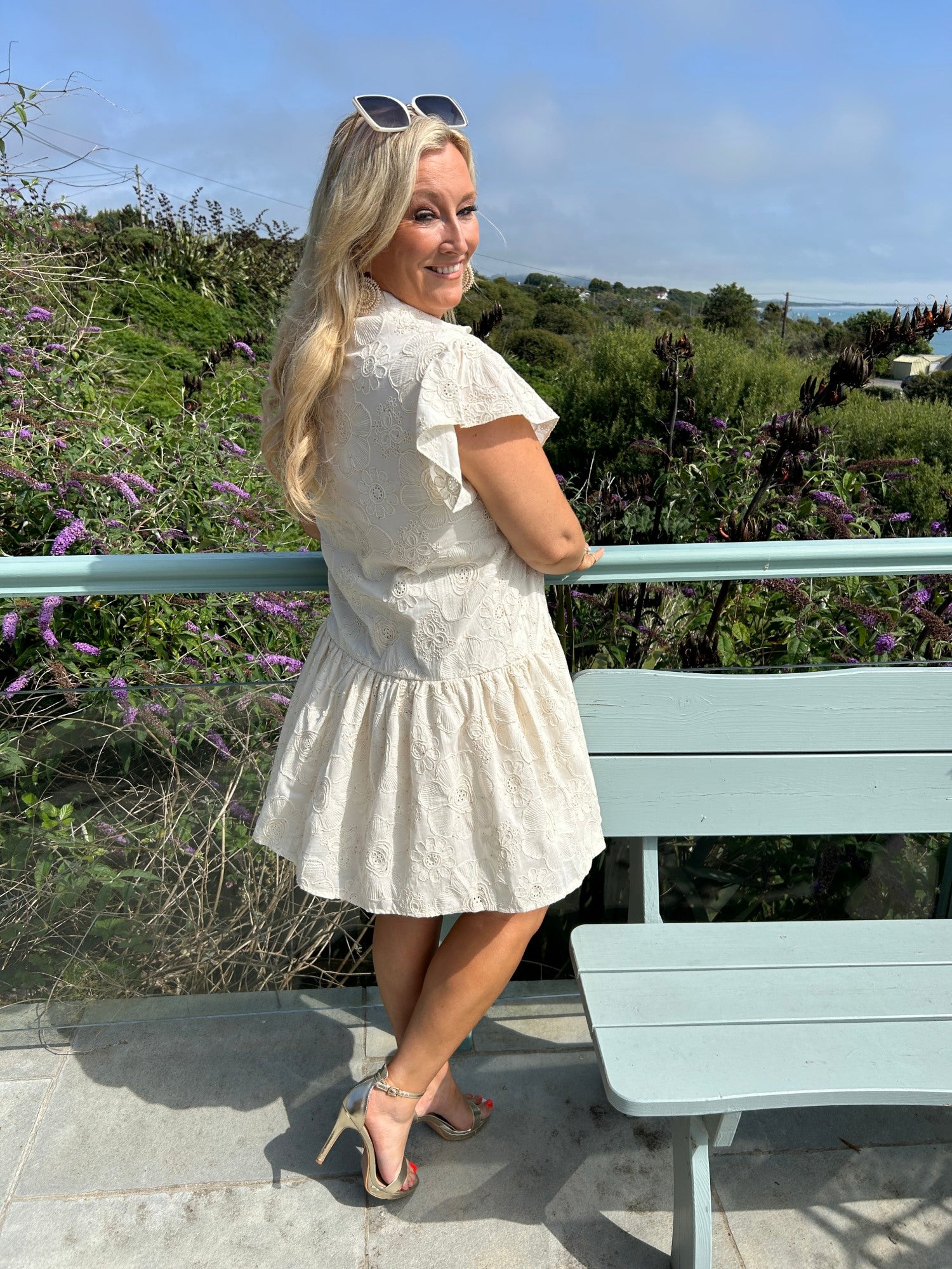  Hollie Cream Dress