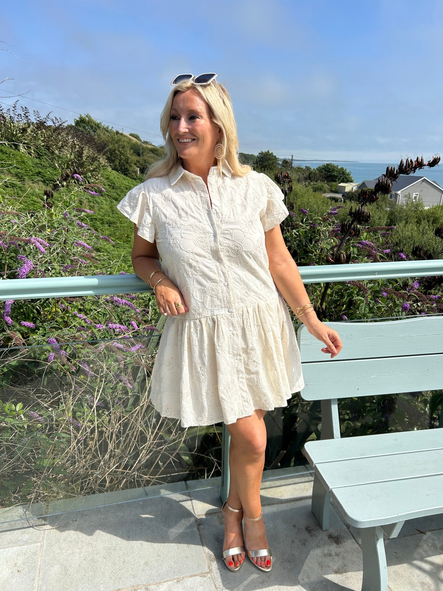  Hollie Cream Dress