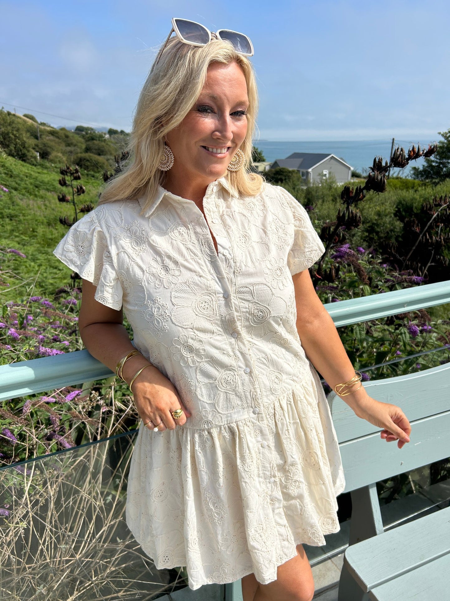  Hollie Cream Dress
