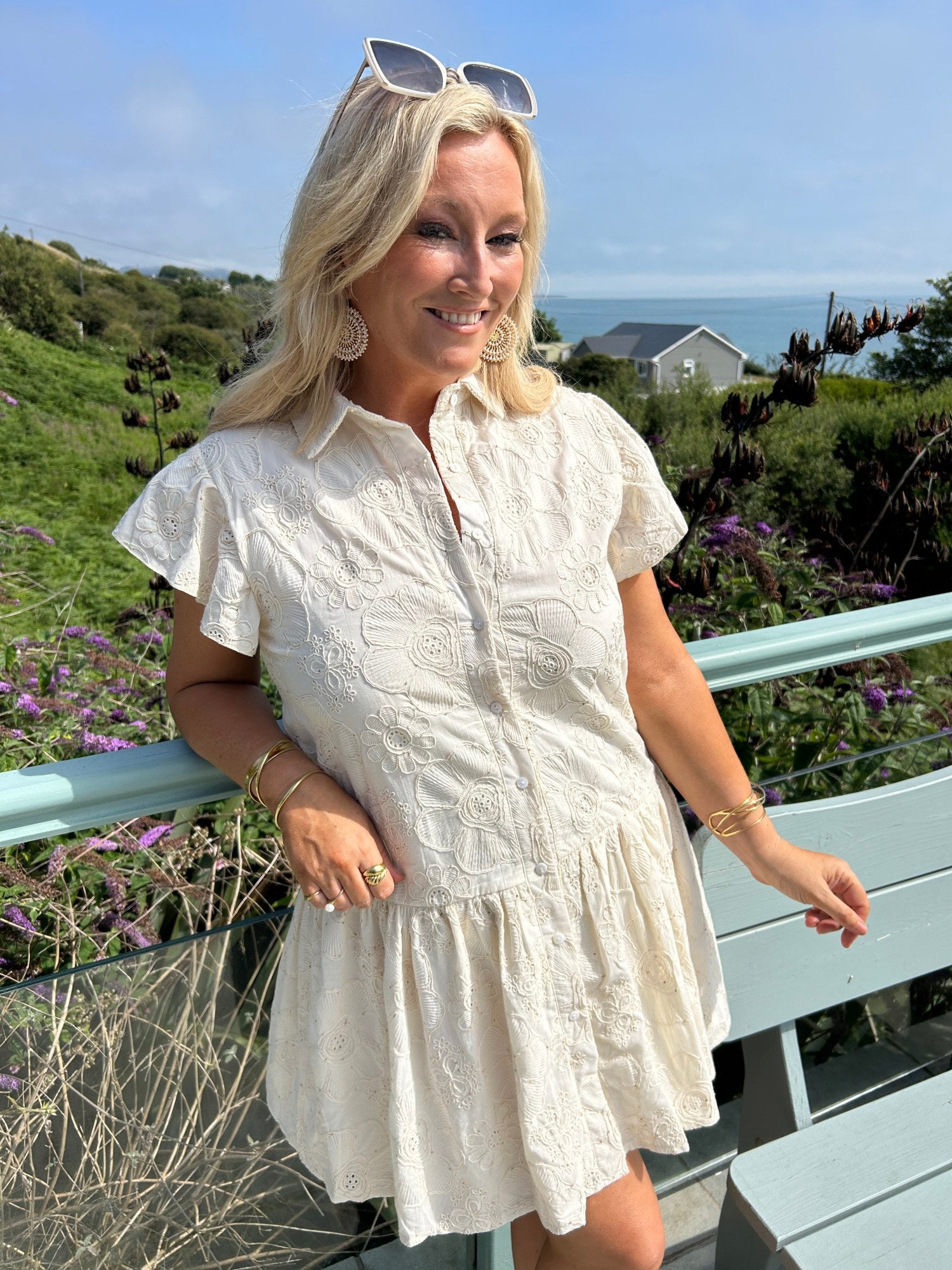  Hollie Cream Dress