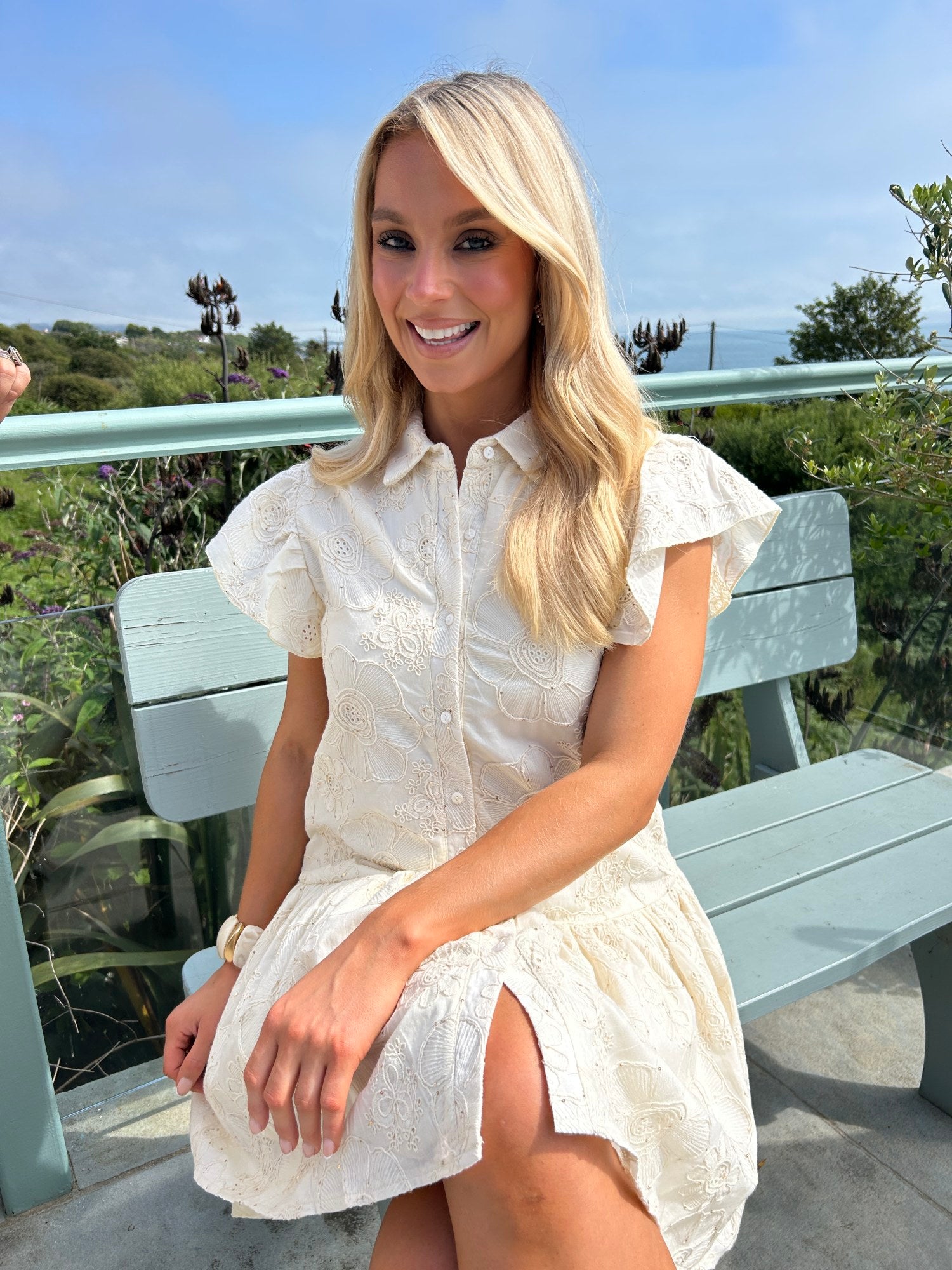 Hollie Cream Dress