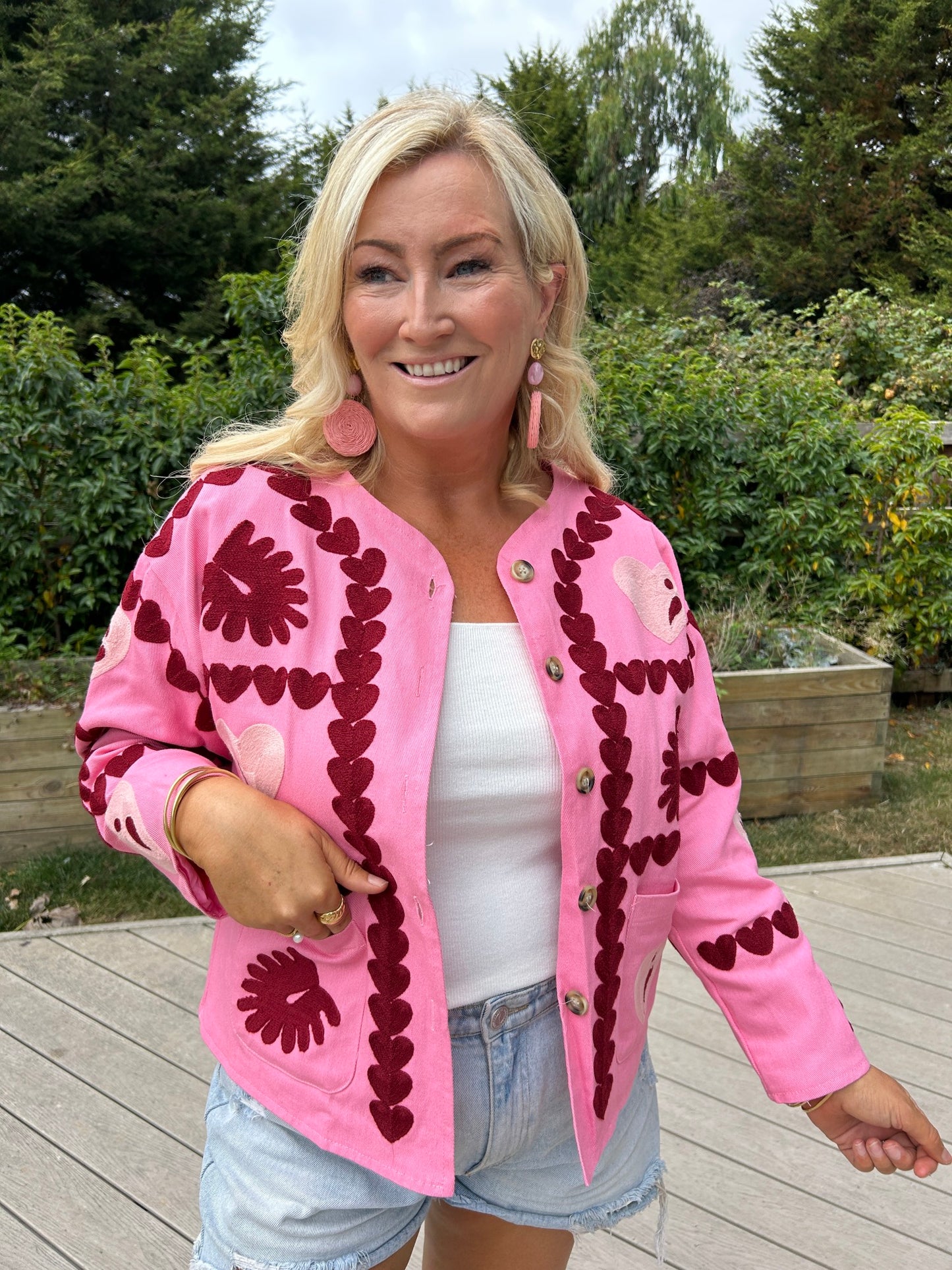 Everly Jacket Rose