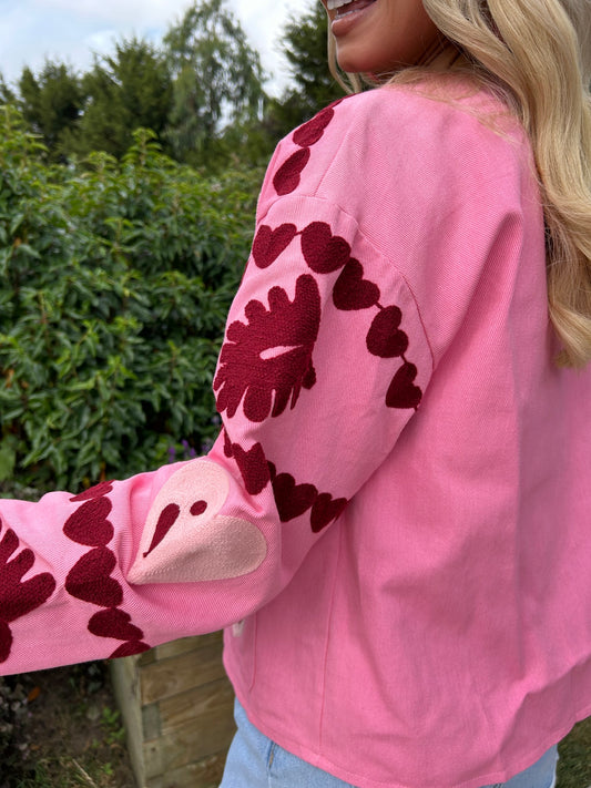 Everly Jacket Rose