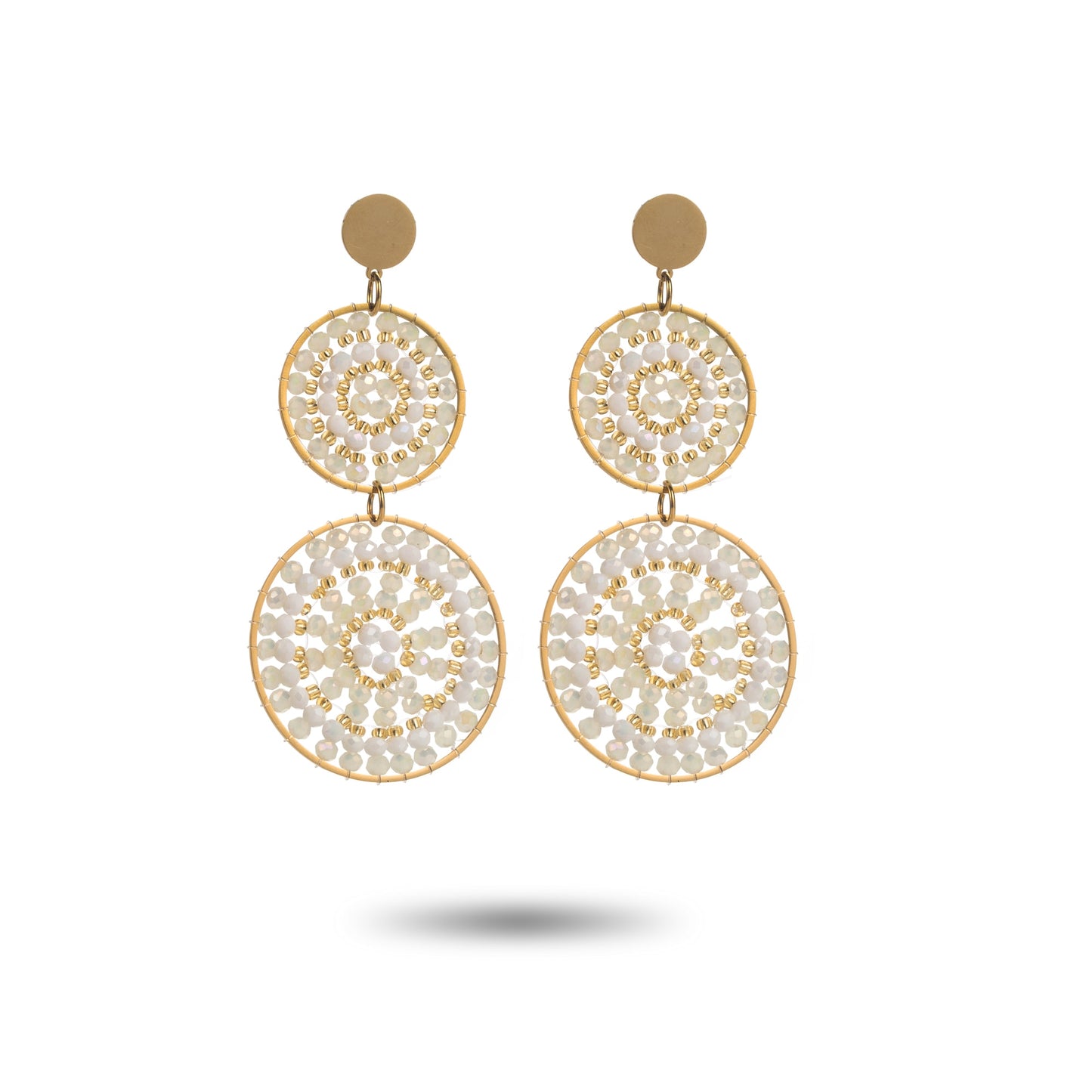 S2B060-3006 earring ecru