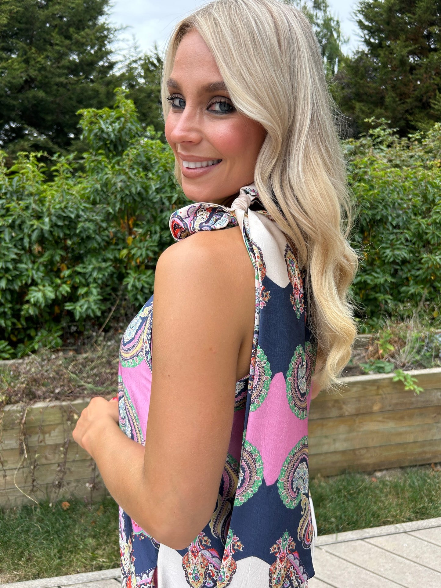 Nala Dress Navy - Image 2