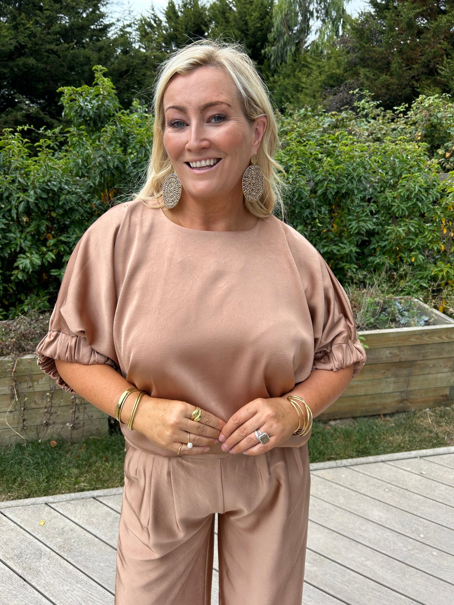Lille  Satin Top Bronze - Image 2