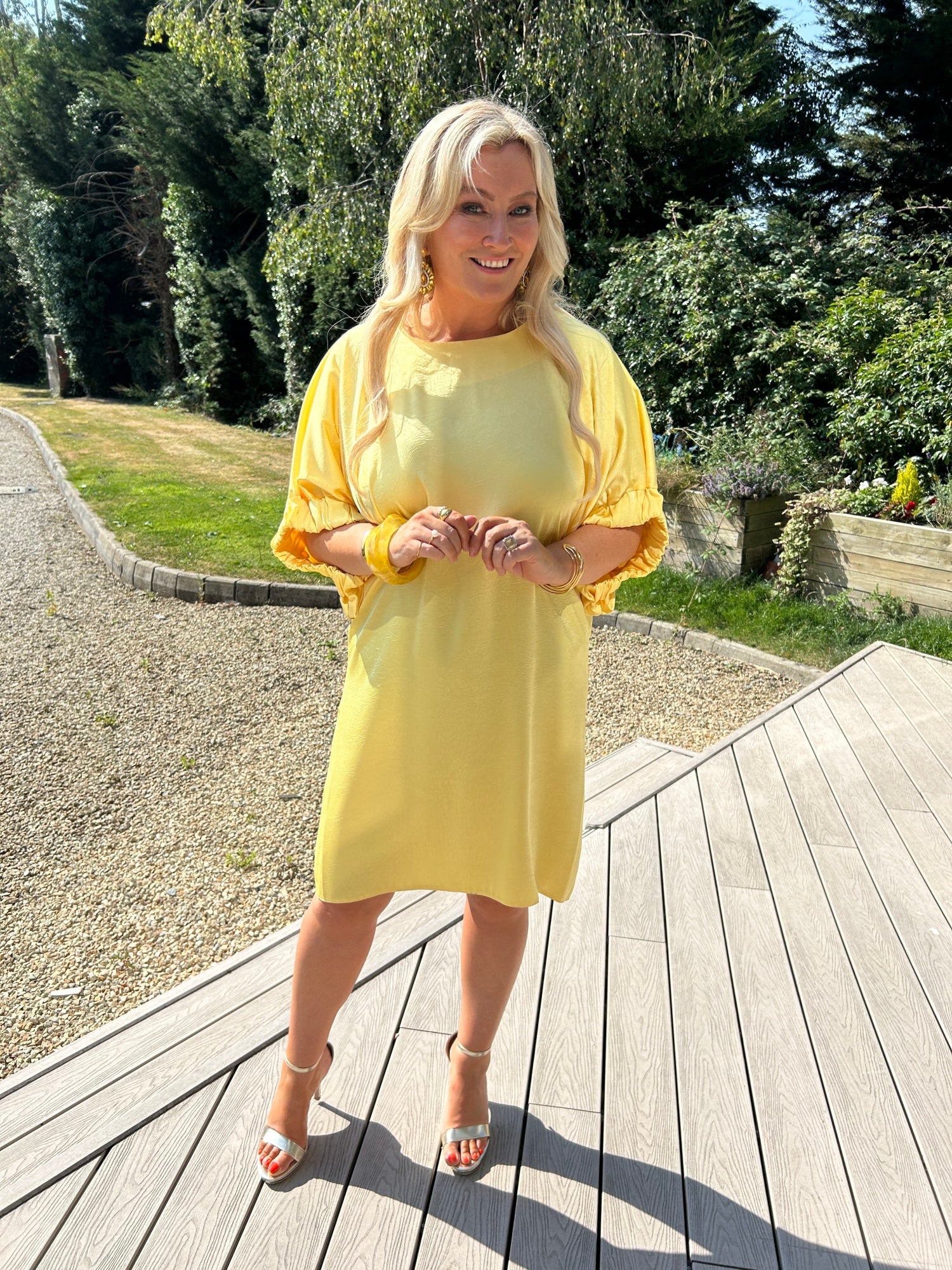 Marseille Dress Saffron - Image 1