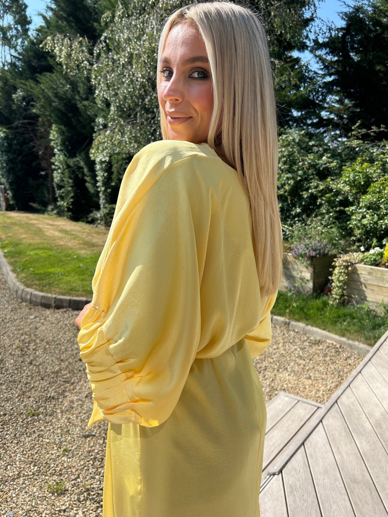 Marseille Dress Saffron - Image 9