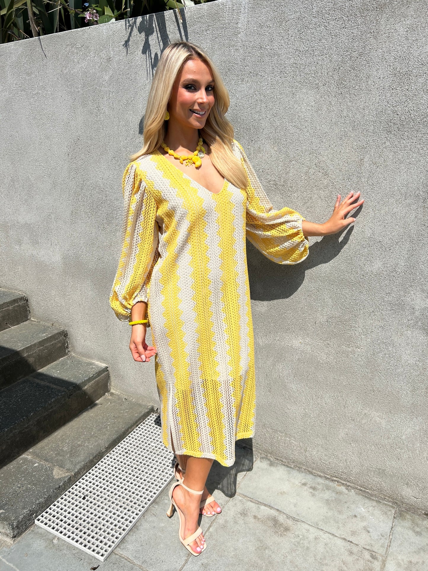 Anissa Dress Saffron - Image 7