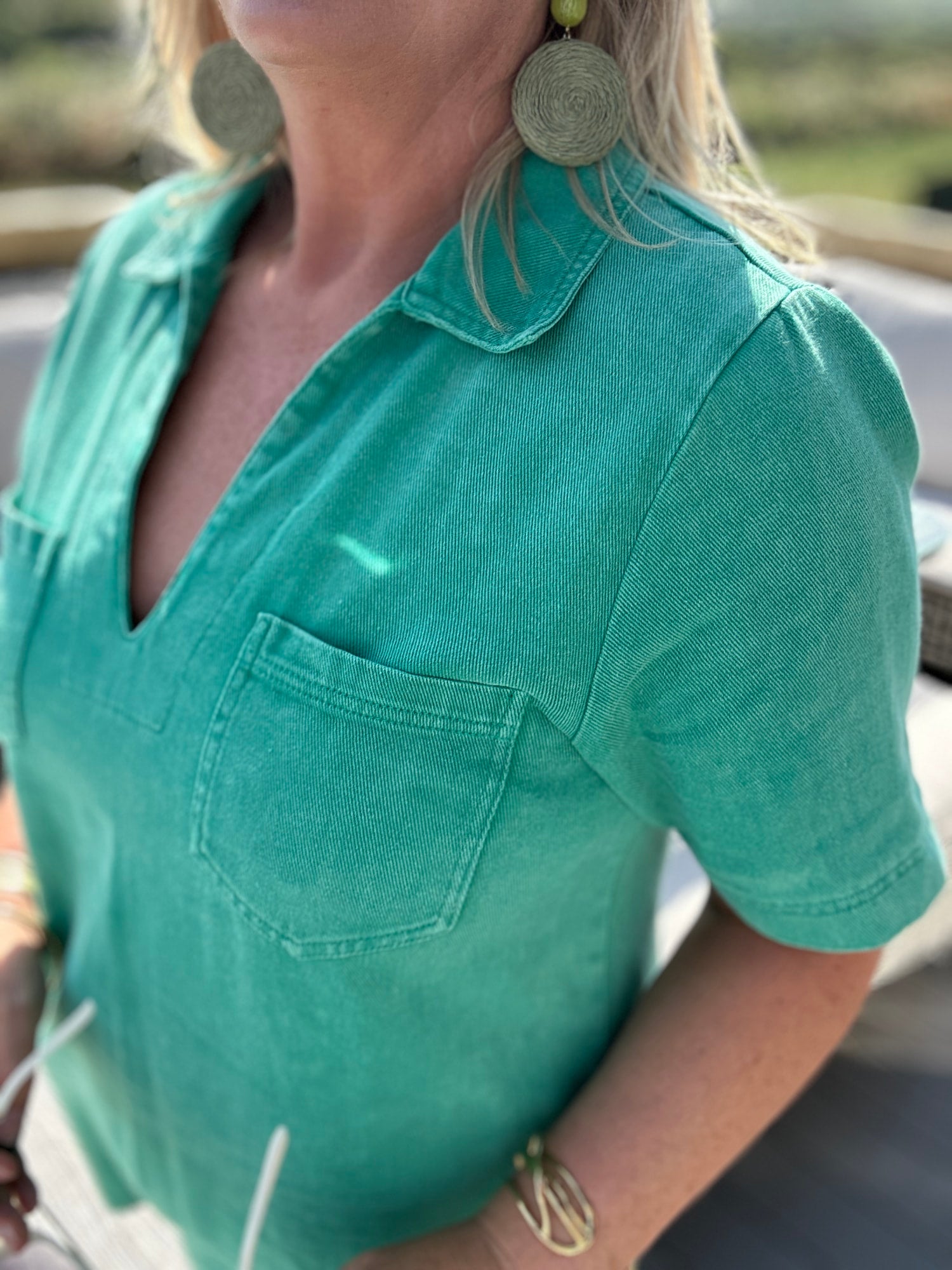 Gemma Dress Green - Image 1