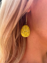 Ola Drop Earring Yellow