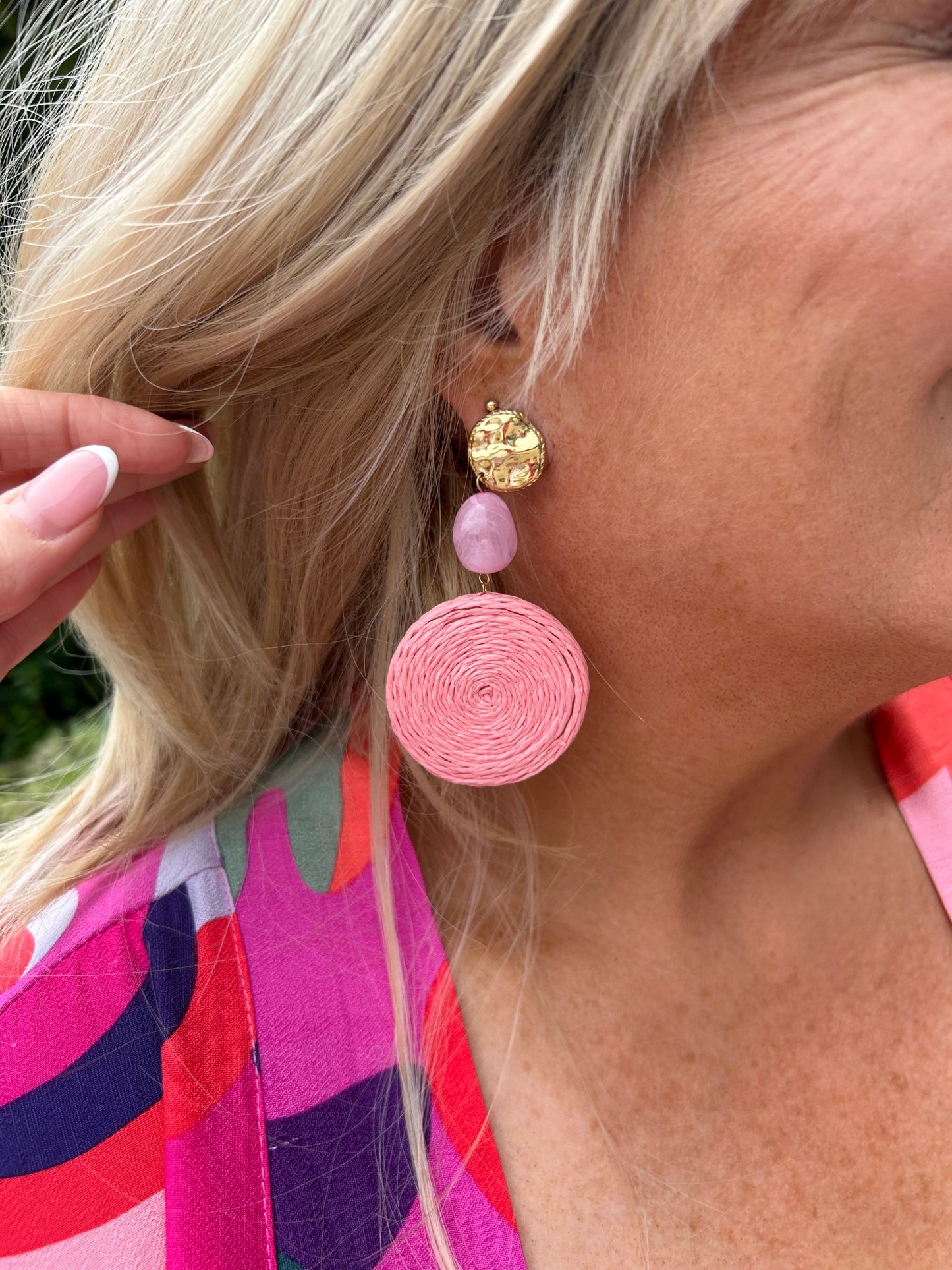 Ravi Earring Pink