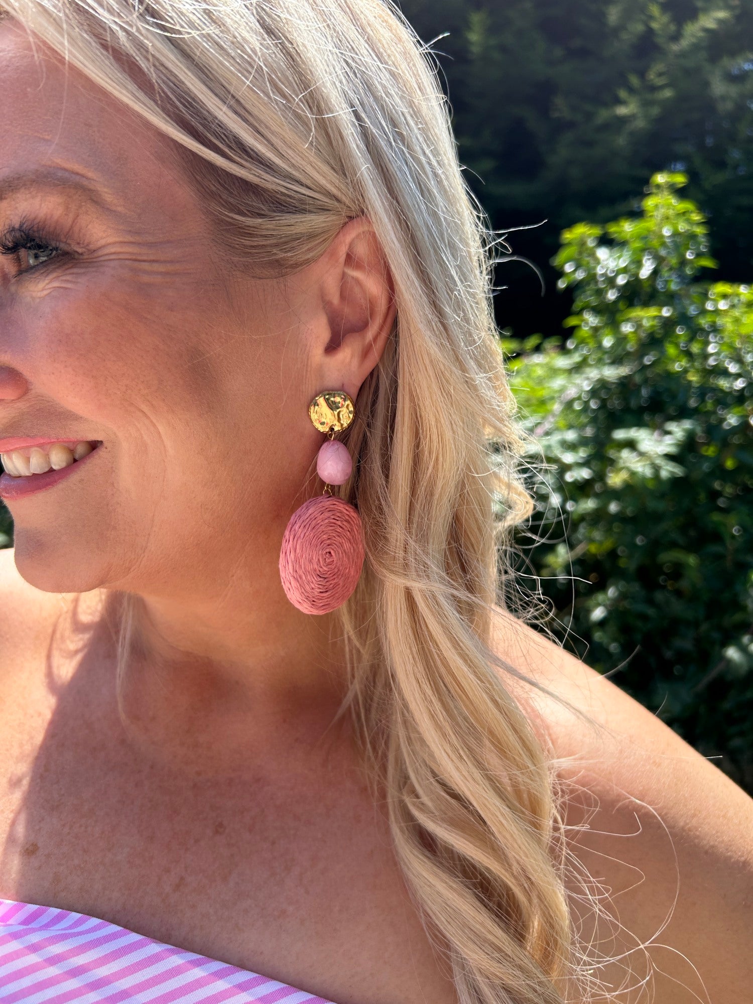 Ravi Earring Pink