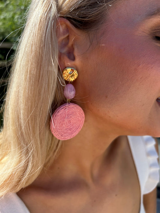 Ravi Earring Pink