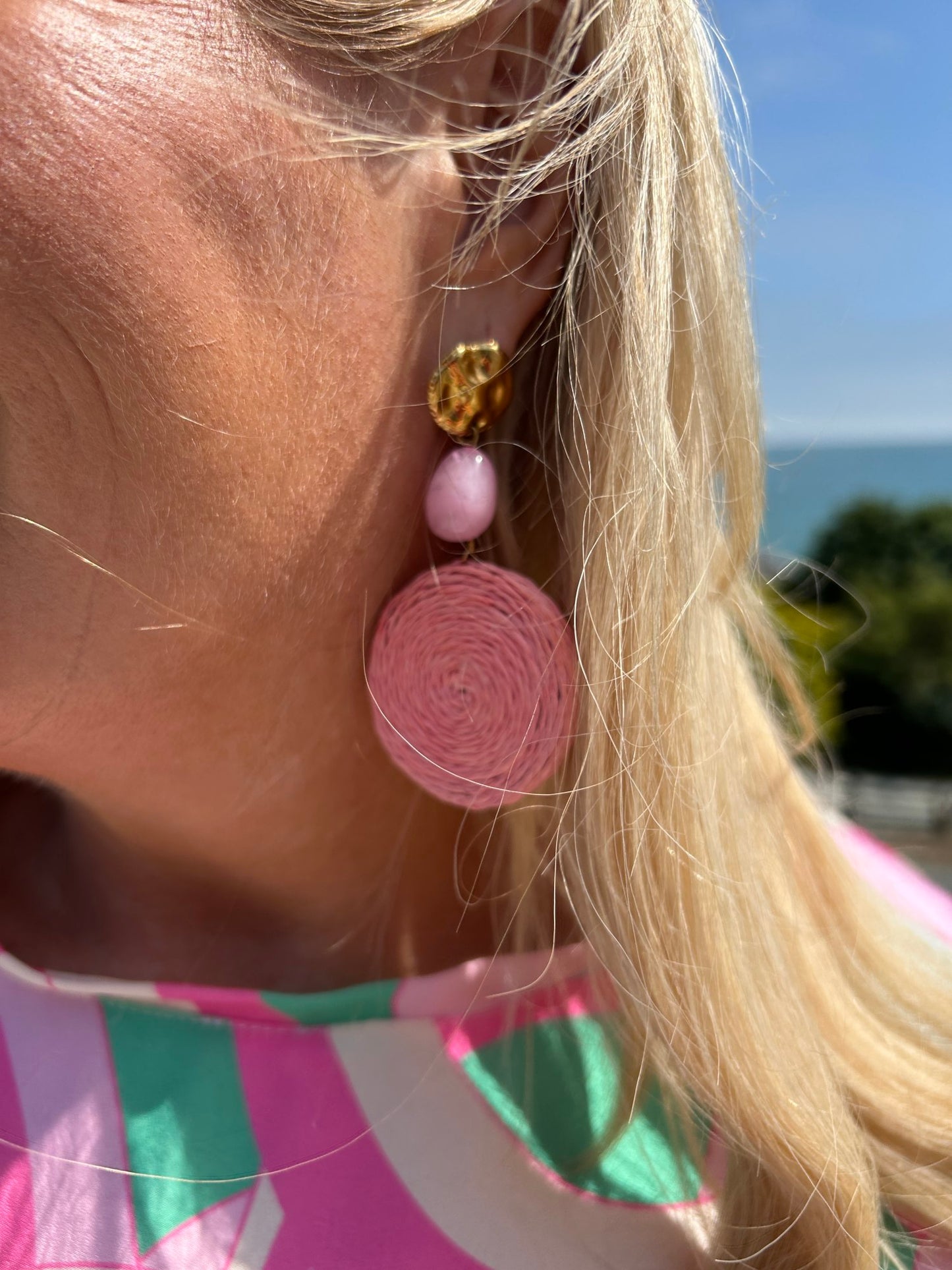Ravi Earring Pink
