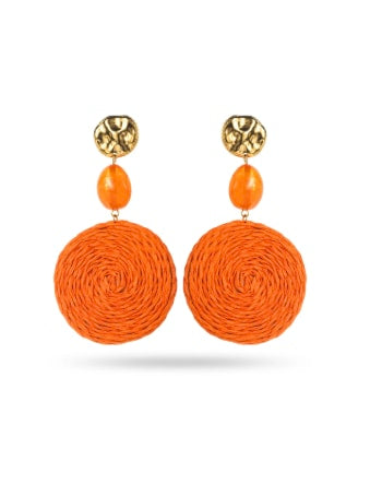 Ravi Earring Orange