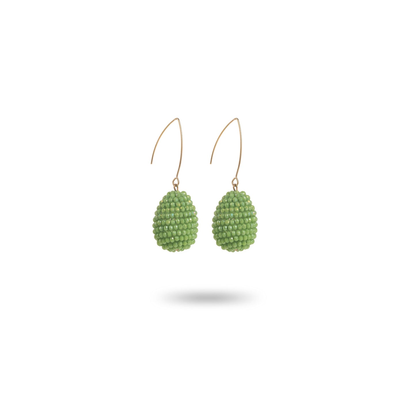 Ola Drop Earring Green