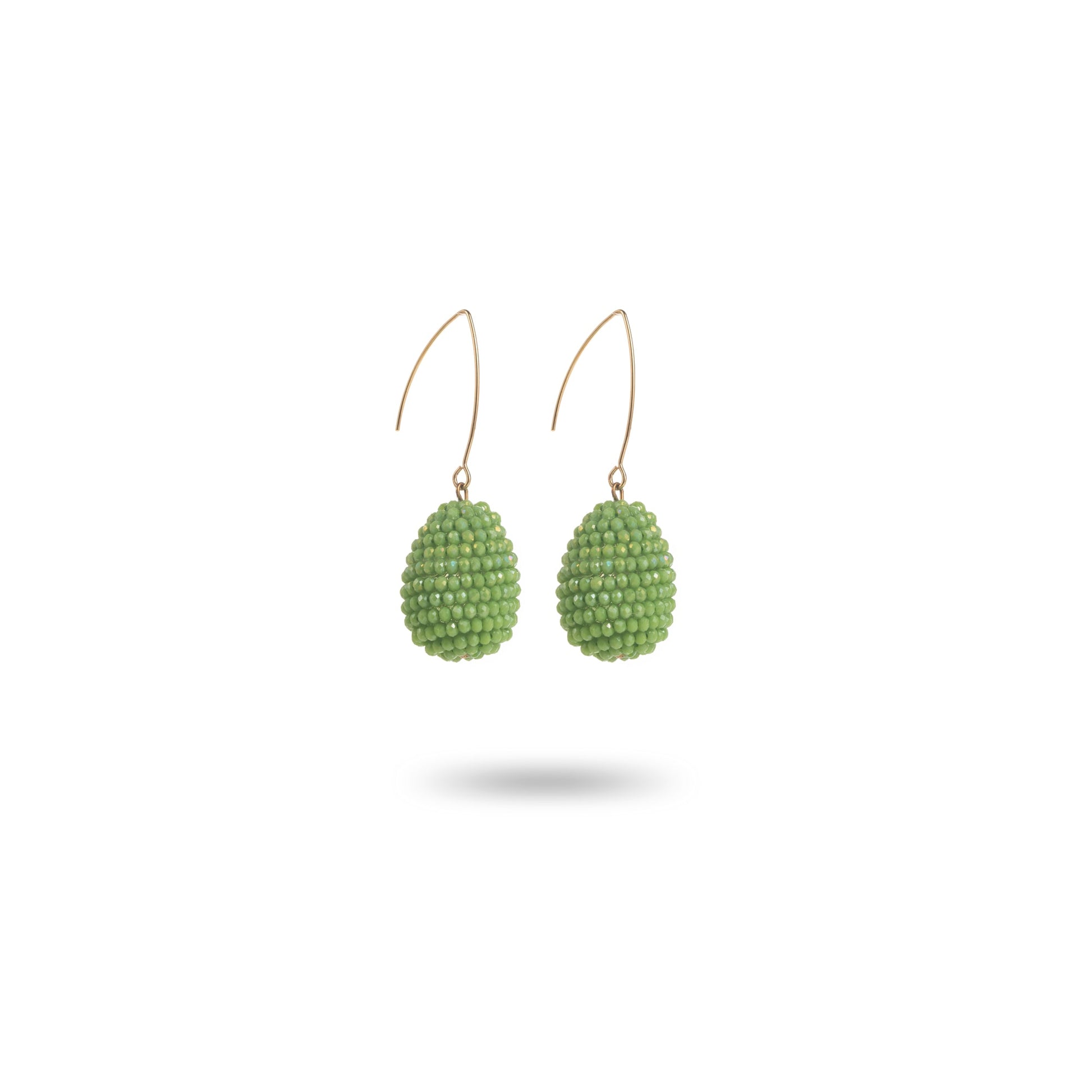 Ola Drop Earring Green