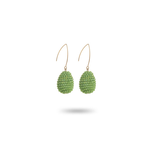 Ola Drop Earring Green