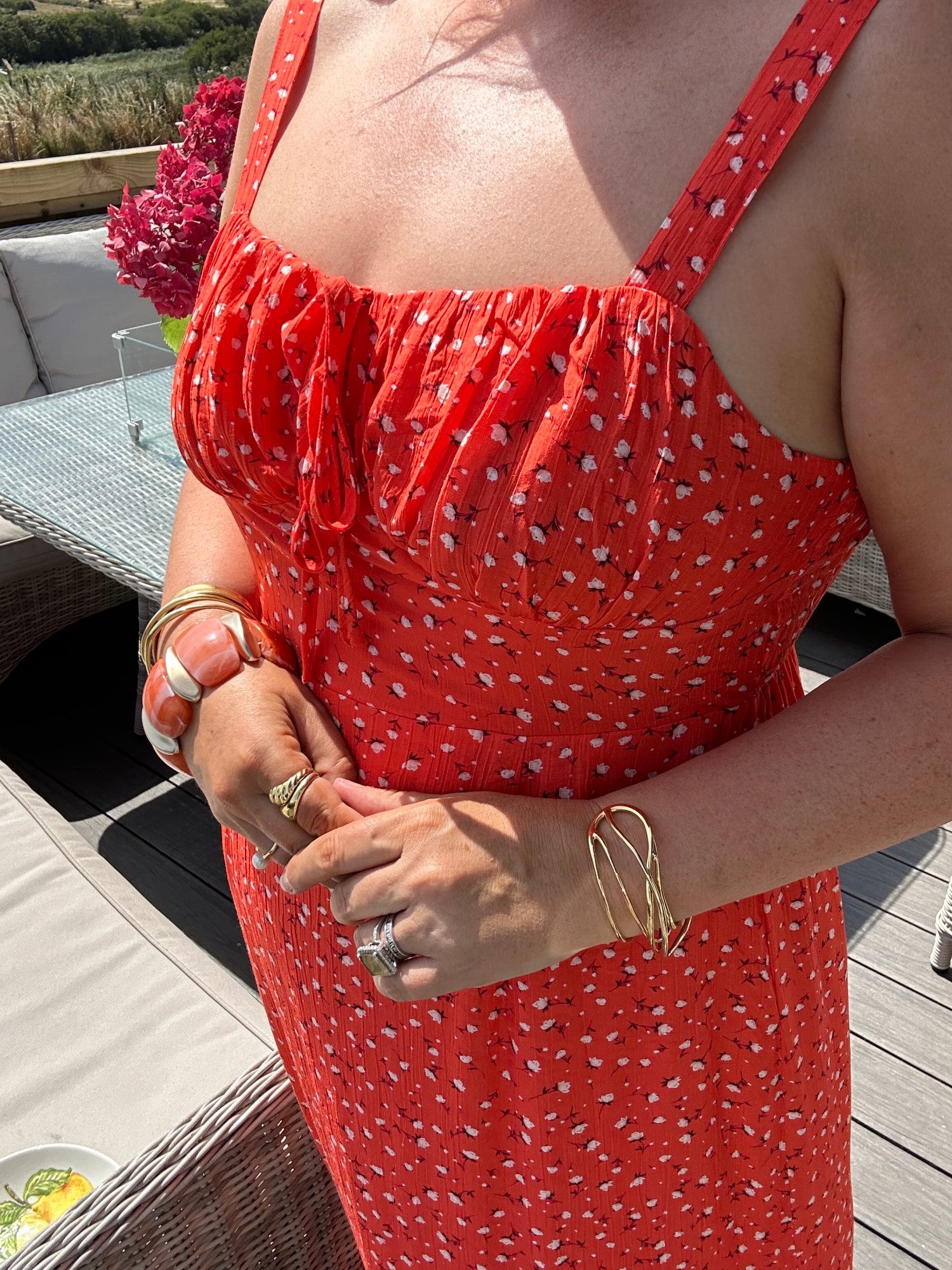 Gigi Red Dress - Image 2