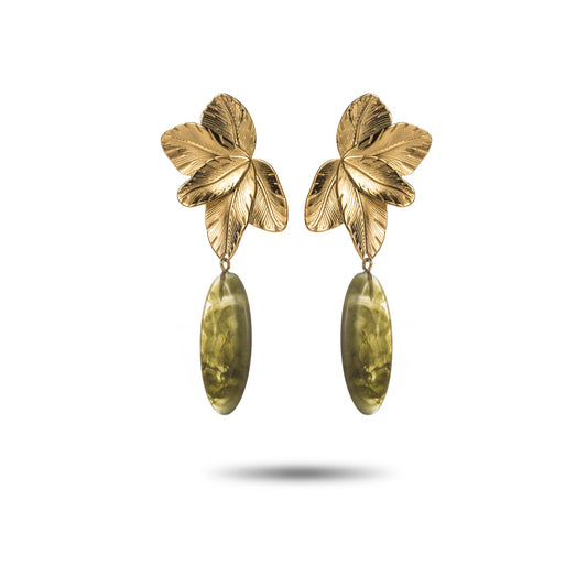 Isa Earring Green