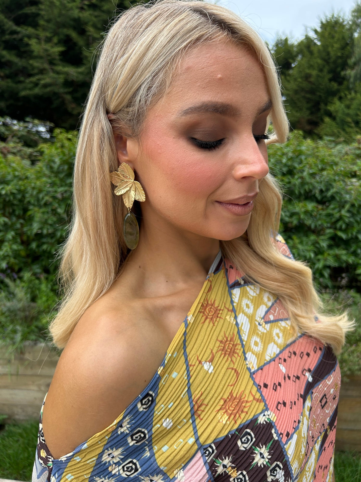Isa Earring Green