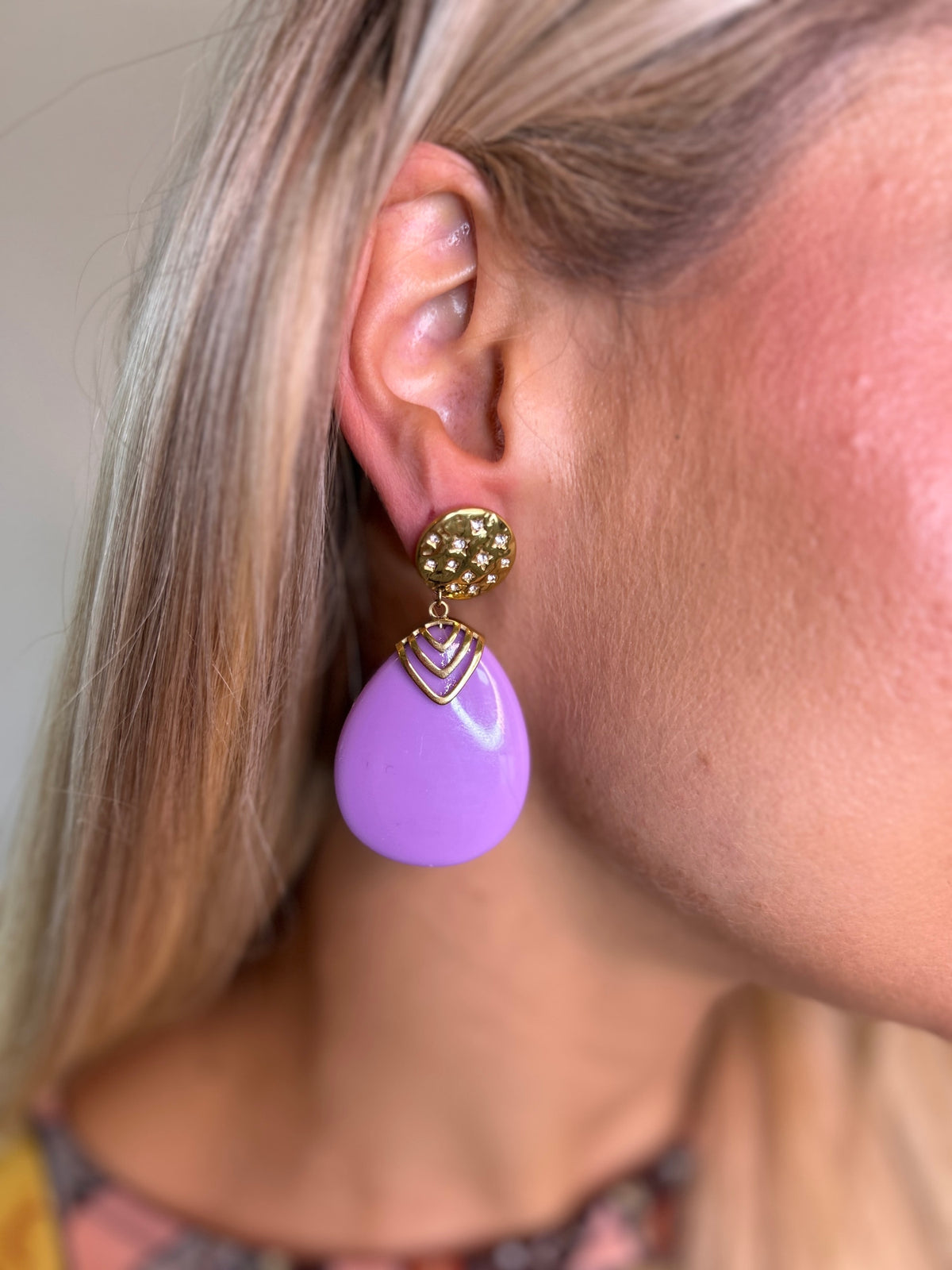 Zita Earring Purple