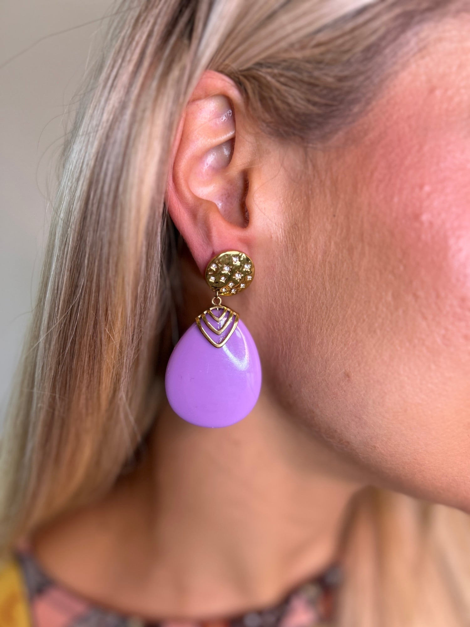 Zita Earring Purple
