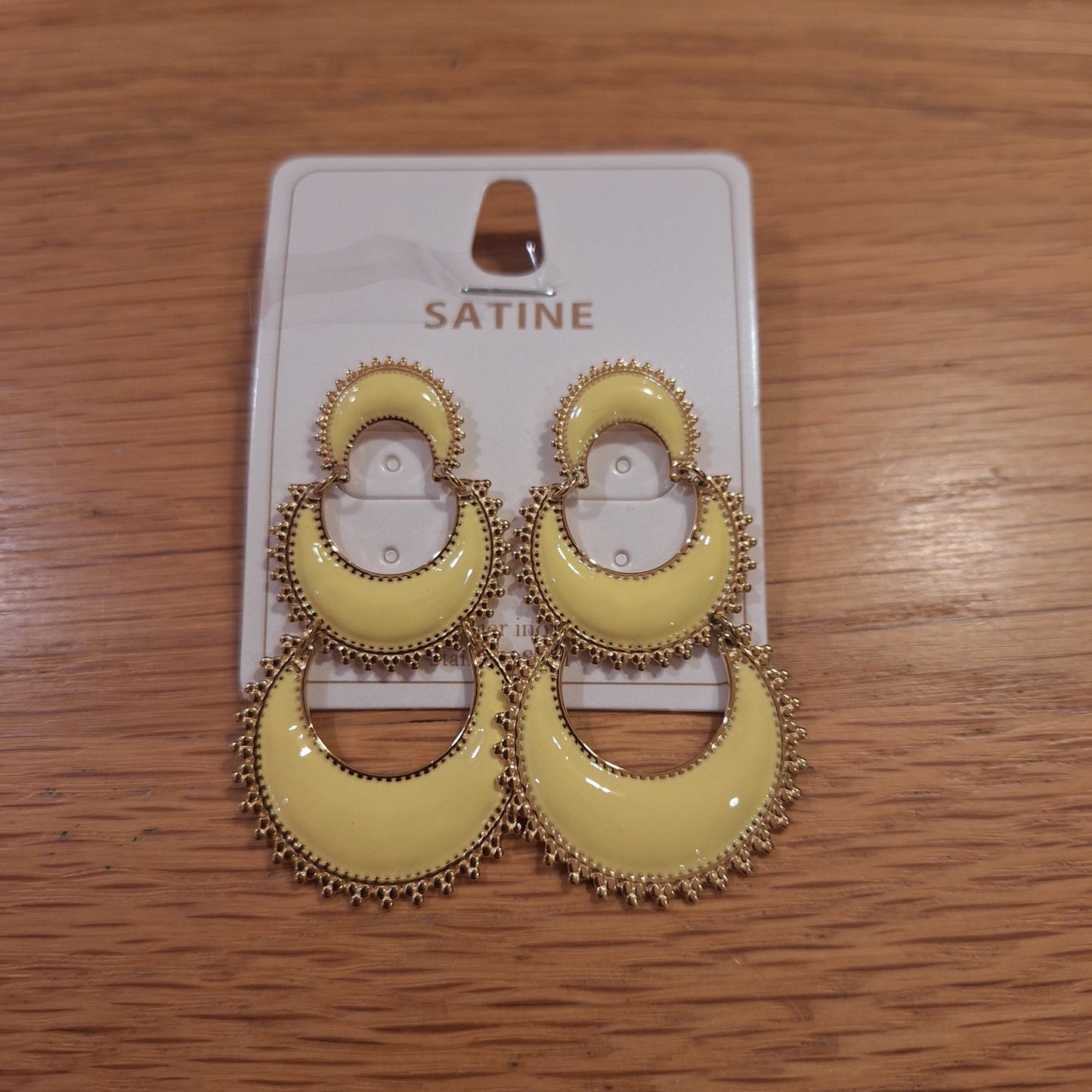 Luna Earring Yellow