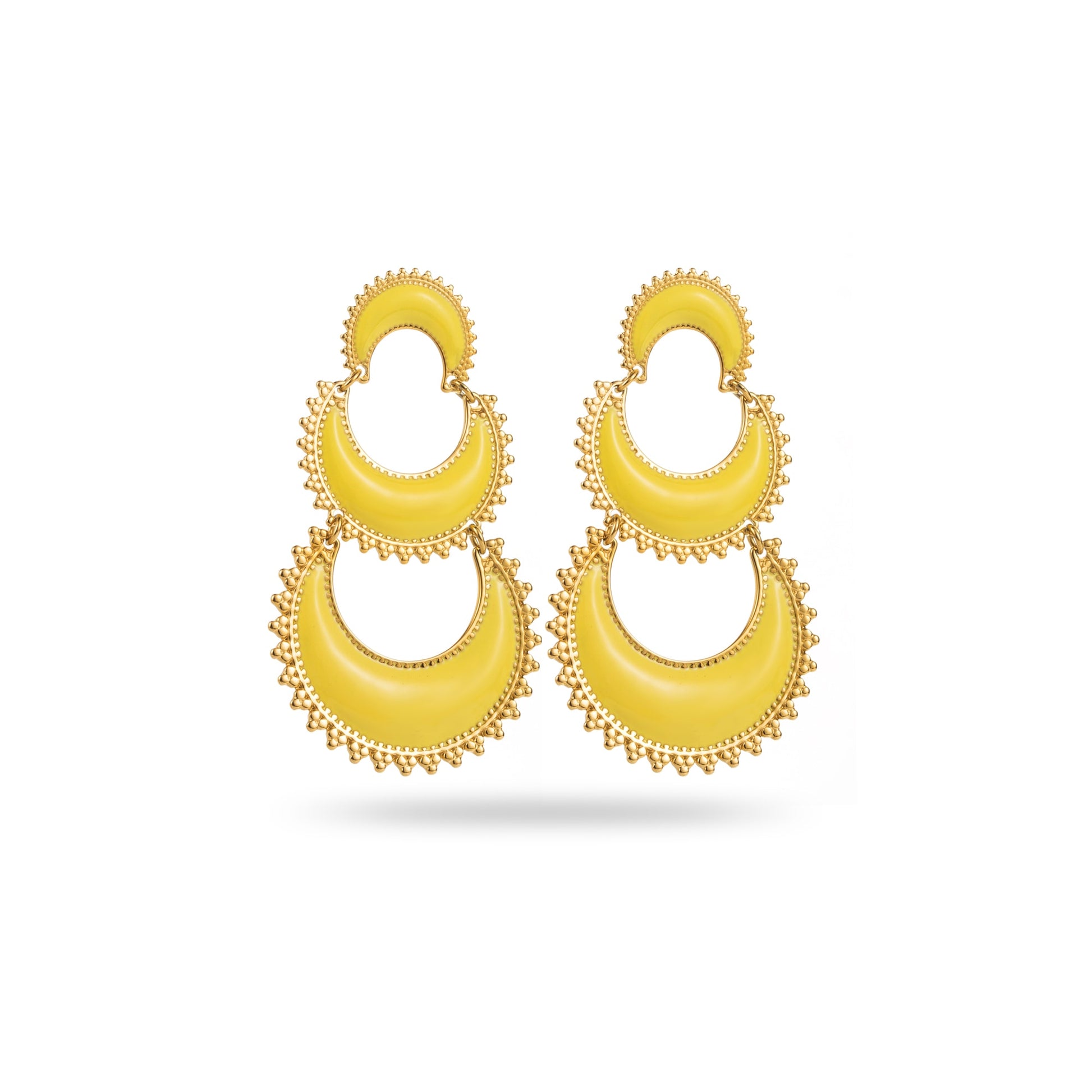 Luna Earring Yellow