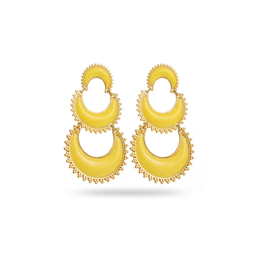 Luna Earring Yellow