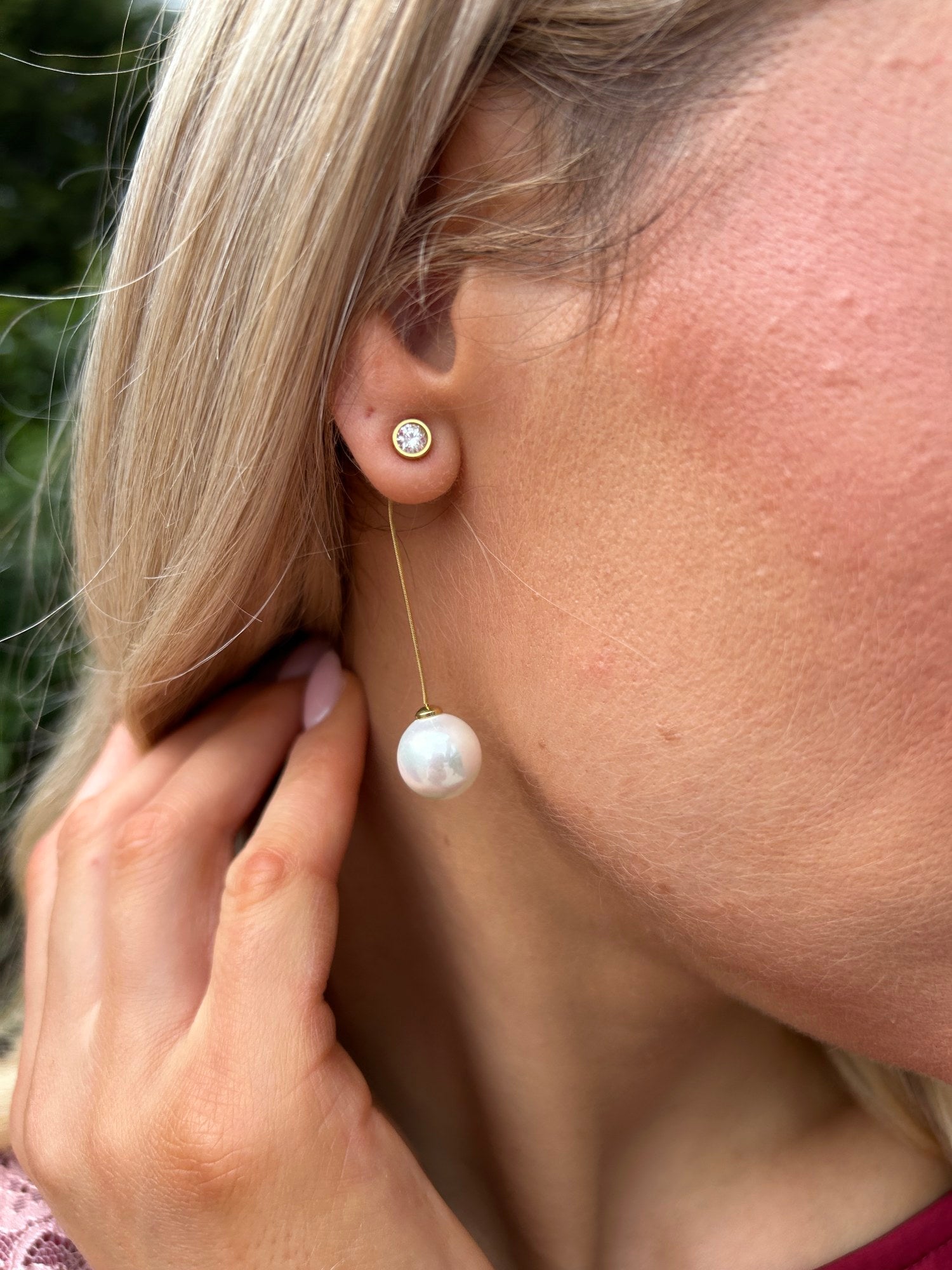 Cleo Pearl Earring