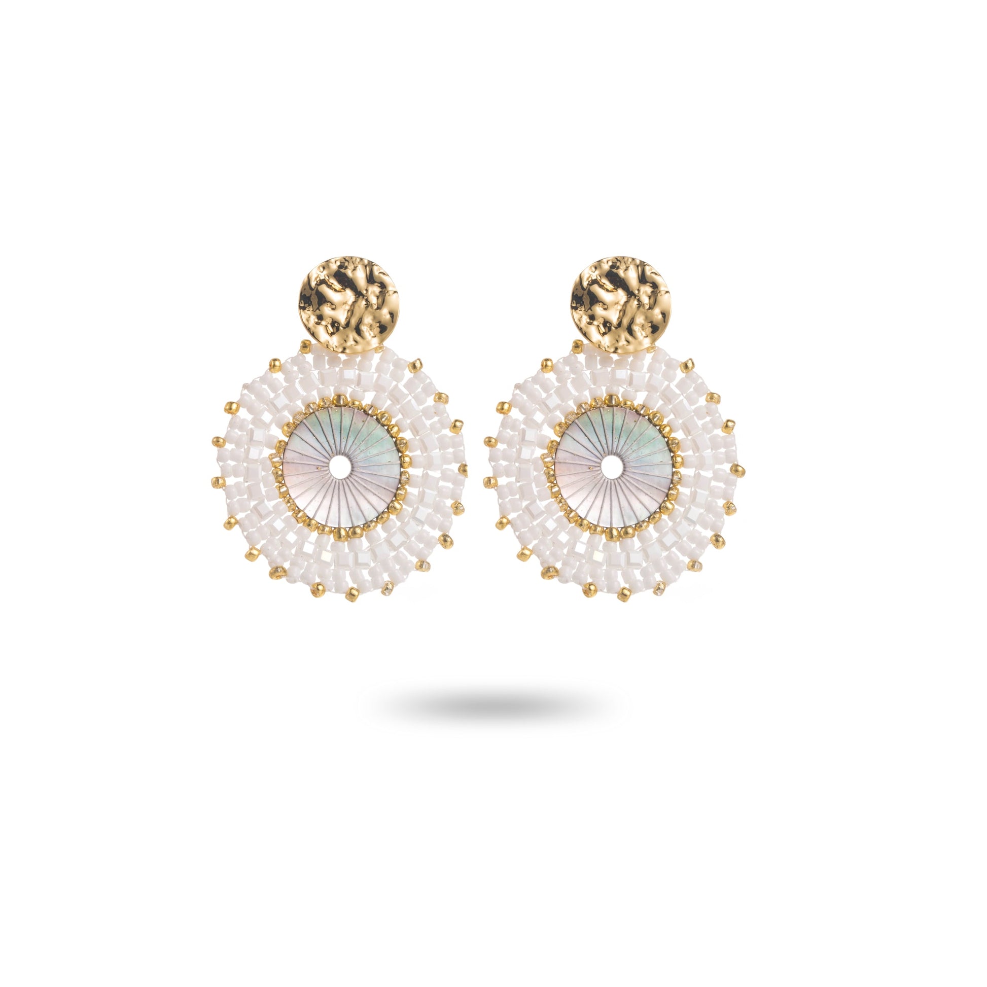 Sol Earring White