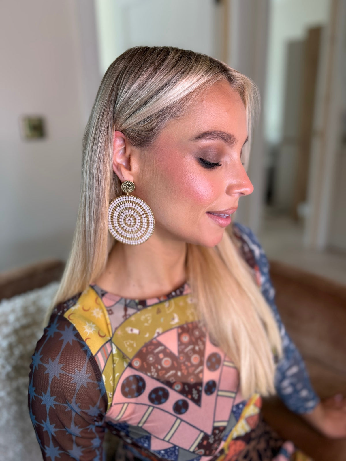 Sia Earring Blush