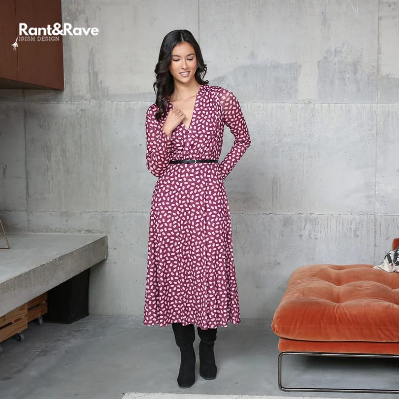 Henrietta Dress Pink - Image 1