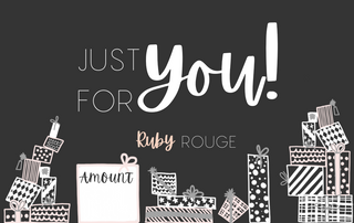 Ruby Rouge Gift Cards (Electronic Version)